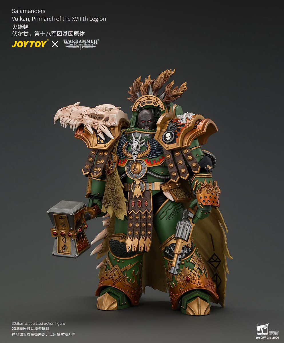 JoyToyWarhammer's tweet photo. Vulkan has arrived https://t.co/2JEfBJe2TZ