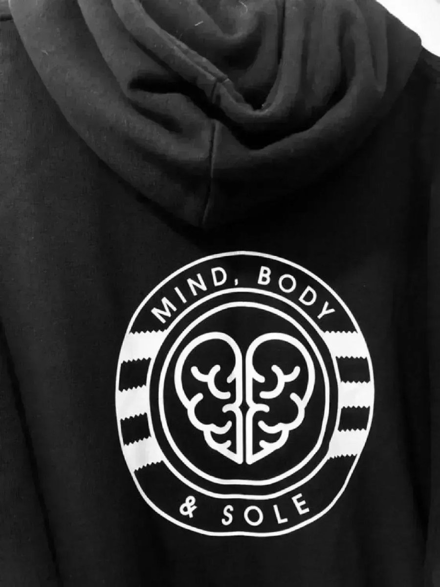 MindBodySoleUK's tweet photo. #ItsOkNotToBeOk 💜
Available in T-shirt, Long Sleeve T-shirt and Hoodie.
Motto embroidered on left crest and vinyl MBS logo on the back
💻 https://t.co/DZJVX8r28I https://t.co/5wBaWleOPC