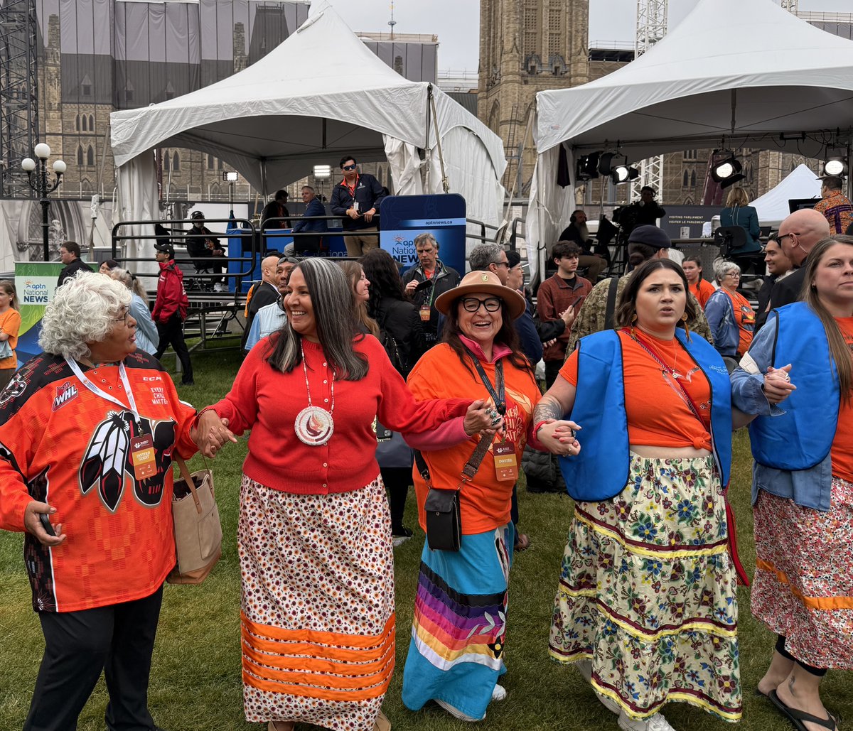 JesuitsofCanada's tweet photo. Fr. Ted Penton, SJ, and Bill Blakeney represented the Jesuits of Canada at “Remembering the Children” on Parliament Hill, honouring residential school survivors and remembering the children who never returned home.

Watch: https://t.co/7lmYOrEbHr https://t.co/4OvNj7HJHS