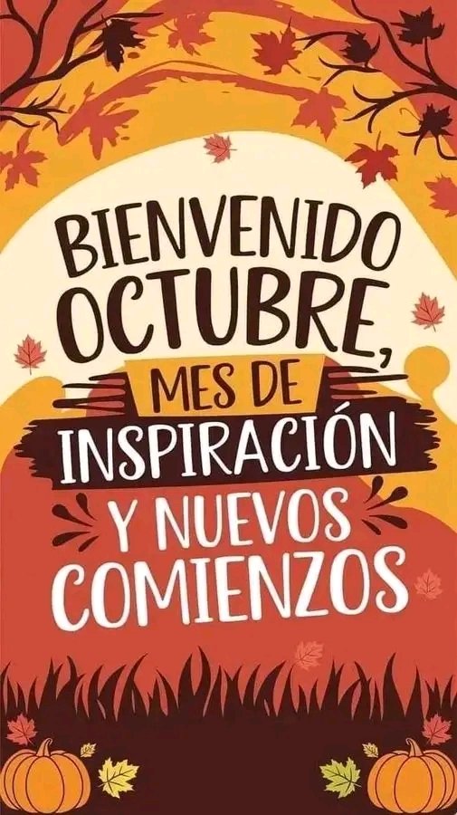PabloJota27's tweet photo. ((( #NUEVOMES #NUEVASMETAS ))) Es OCTUBRE Y Un Mensaje De DIOS Llega Hoy Hasta Tu Vida Para Anunciarte Un Mes Colmado De Salud, Triunfos, Bienestar, Bendiciones Y Abundancia: AMÉN. #FELIZJUEVES https://t.co/6m651m3CXb