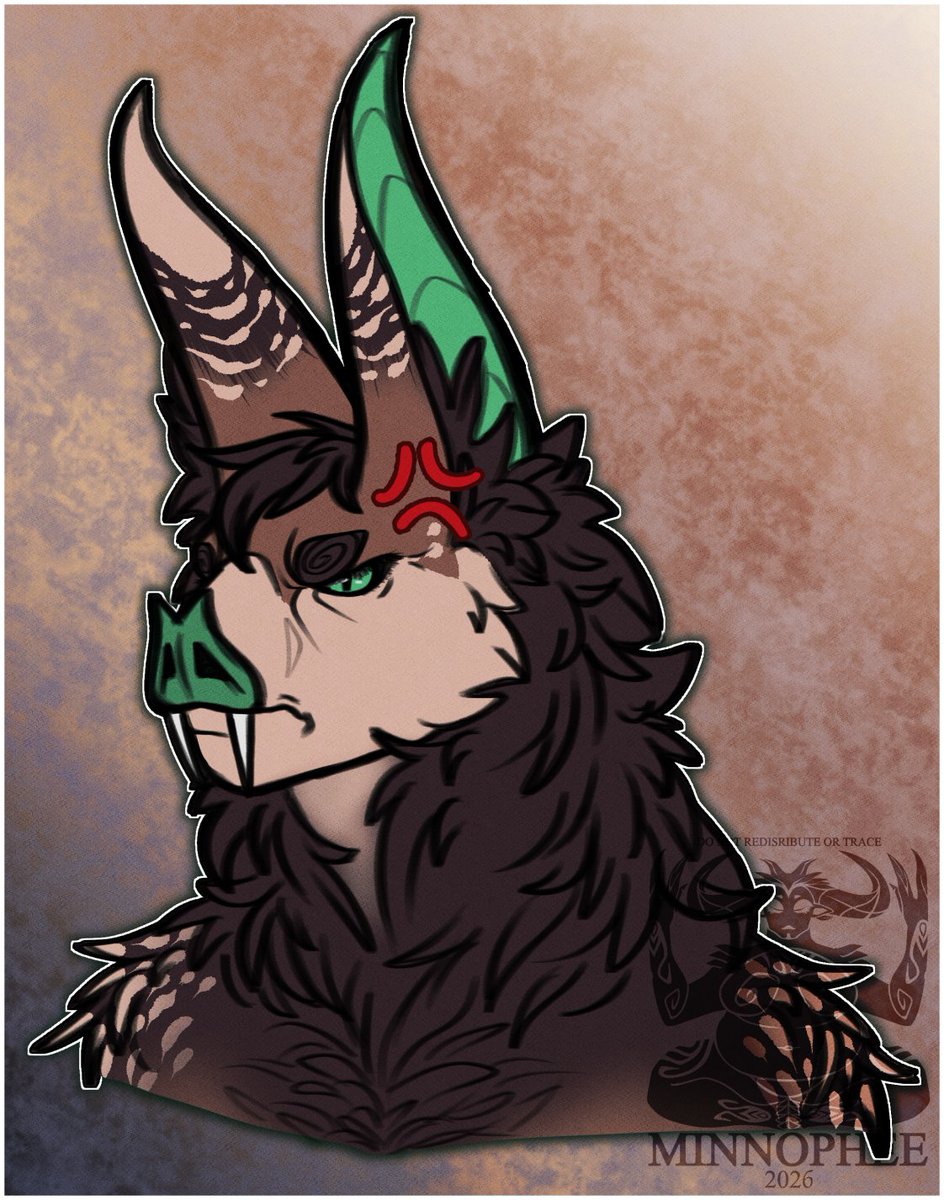 Minnophee_Lewd's tweet photo. Did a rough headshot of Nathanyael and made his head shape better &amp; more bat-like 🥹💖 
~~~ 
#bat #batoc #batcharacter #furry #anthro #anthrooc #furryoc #furrybat #anthrobat #batanthro #batfurry #ocref #characterref #fangs #vampirebat #vampirebatoc #vampirebatcharacter https://t.co/BH6MA6nvTr