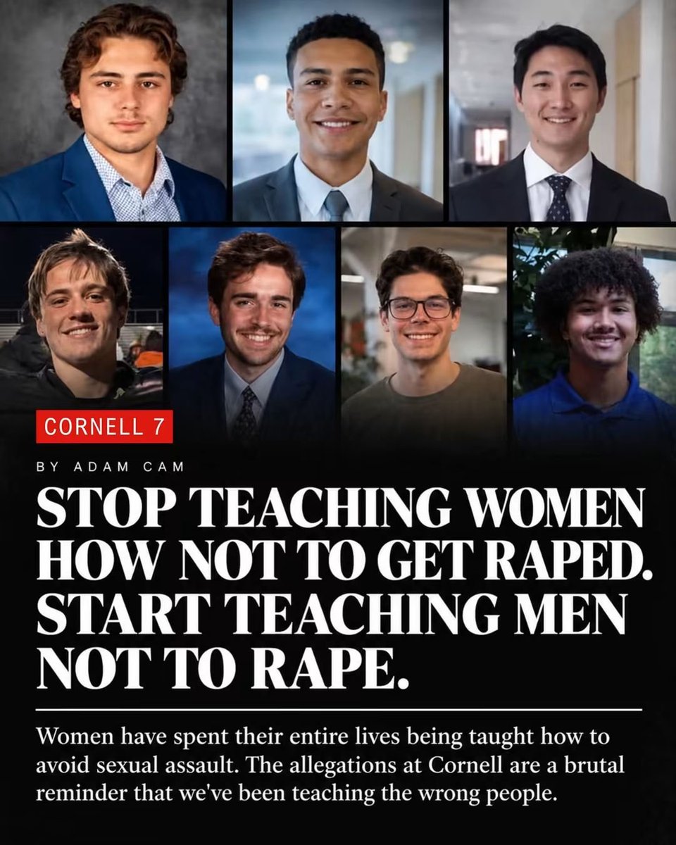 IrmaLugoNazario's tweet photo. #Cornell7 #EpsteinGang #CampusSexualAssault https://t.co/f0Nh3mPjpt