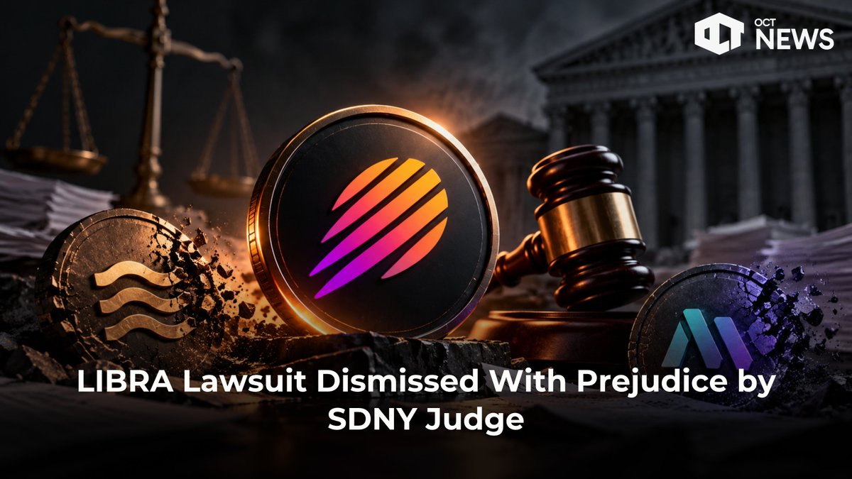 news_oct's tweet photo. LIBRA Lawsuit Dismissed with prejudice as Judge Rochon rejects RICO claims and denies the proposed MELANIA amendment in the civil case.

Read More👇
https://t.co/Qm15sFiRNx https://t.co/UIwLbx1igE