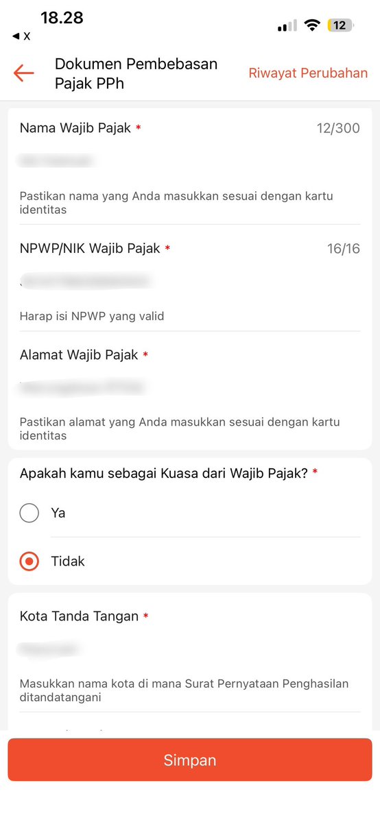 arasseoarasho's tweet photo. reminder buat seller shopee, jangan lupa cek akun seller kalian dan isi bagian ini ya. aku gak tau ini mulai ada sejak kapan, karena terakhir aku upload surat pernyataan bermaterai itu 30 juli gak ada section abdcde begini, dan baru buka barusan https://t.co/a0NU7p4Hf8