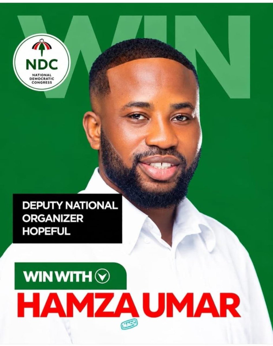 Manners7070's tweet photo. The man of the moment @hamza_umar1111 for the NDC national deputy organizer 

#HamzaUmar
#TheNewHope
#HamzaForNationalDeputyOrganiser
#HAMZAISTHEHOPE
#FORTHEGRASSROOT https://t.co/3VgeJPDg59