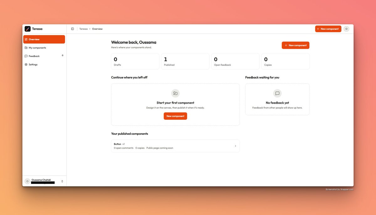 Exo2Dev's tweet photo. Progress on my UI components gallery app, Teressa ! Check the website: https://t.co/WxZNp8m4Mq https://t.co/6GFIkpPqV3
