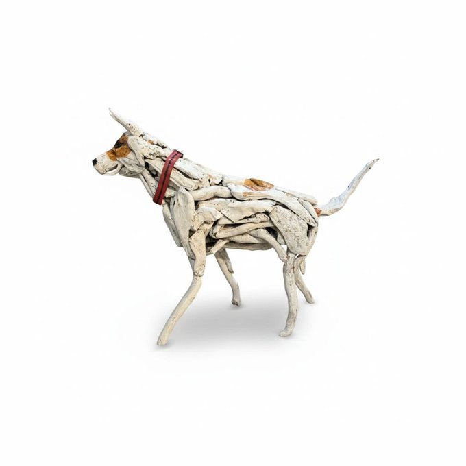 YYYYYsol's tweet photo. I genuinely think this could be the runner of the day.

a man recreated his deceased dog using the actual sticks his dog used to pick up every day.

so it’s literally a STICK DOG.

stickmen are already one of the most universal meme formats on the internet — and this turns that same simplicity into something with an actual story behind it.

simple visual.
real emotion.
instantly understandable.
$STICKDOG
a dog made from the sticks he left behind.