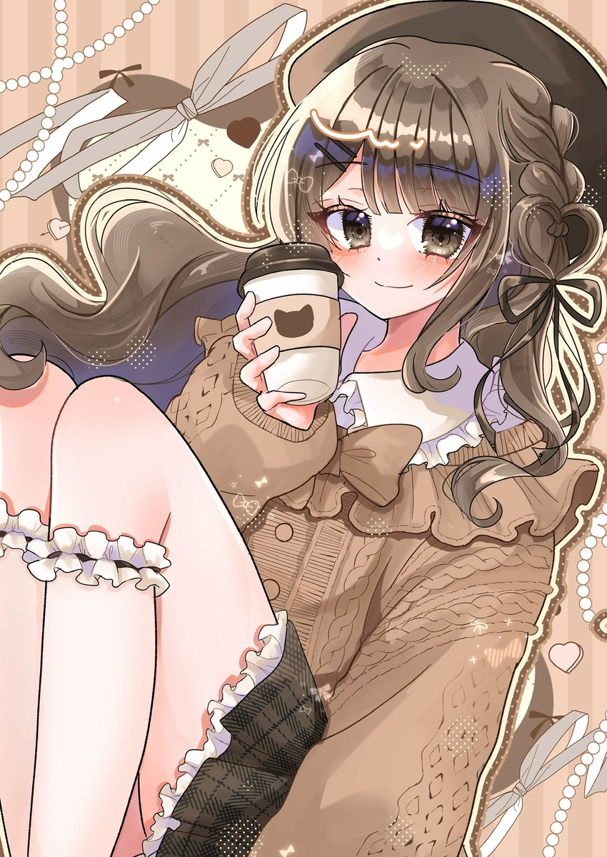 choco__late_123's tweet photo. ☕️🤎

 #oc #illustration https://t.co/DxOiwD6oMF