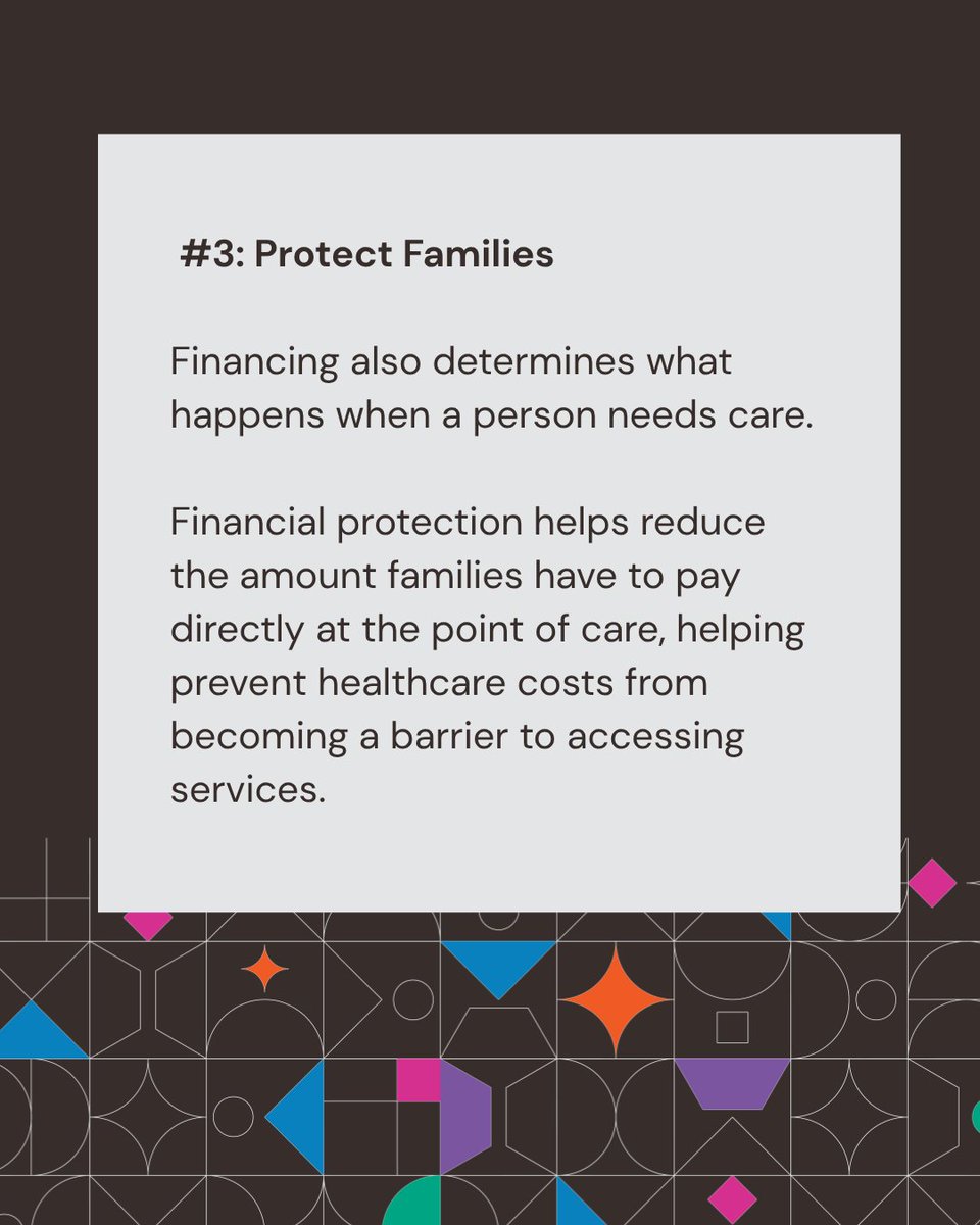 alignconnects's tweet photo. Did you know the term “health financing” is doing three jobs at once?

It could mean catalytic funds that pull in government spending, costed cases that make scale-up fundable, or protection that stops a family paying at the door.

That term stands for three different problems, with three different answers, yet we keep discussing them as one.

Swipe through to understand how these three jobs are different.

Download the full synthesis on health financing from IMNHC 2026 here: https://t.co/GvFj73dBtr