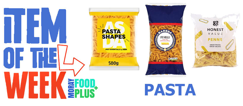 MorayFoodPlus's tweet photo. We are running out of dried pasta - any donations welcome. Drop off points include Asda, Lidl in Elgin and Forres, Tesco in Elgin, Forres and Keith, some Co-op stores, M&amp;S, Poundland, Elgin City FC, and ReBoot in Forres. THANK YOU! https://t.co/Am9jnajANX