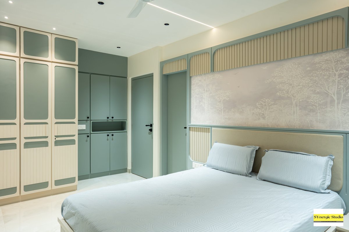 topinteriorsin's tweet photo. WHERE CALM MEETS CONTEMPORARY ELEGANCE.

Designed by Ar. Yadnesh Nare of SYnergic Studio, the project beautifully reflects their philosophy of turning the client’s vision into reality. https://t.co/Nb4de4zMbL