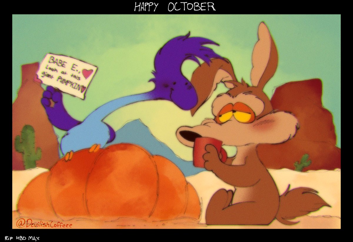 DevilishCoffeee's tweet photo. HELLO, OCTOBER! 🍂🎃🍁🍎
#wileecoyote #roadrunner #wileroad #wilerunner https://t.co/e4uxynwHRF