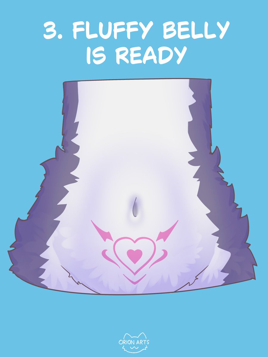 OrionDreams58's tweet photo. how to make a FLUFFY BELLY >//< https://t.co/DGUrT2GYHS