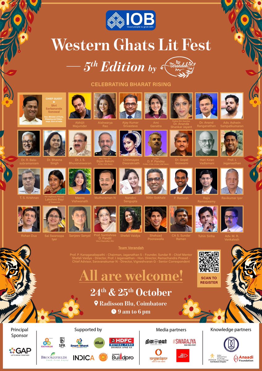 jaggu916's tweet photo. The 5th edition of Western Ghats Lit Fest is here. The journey has been extraordinary. Pls join us this edition and make it bigger. https://t.co/tDDl0TNYHG