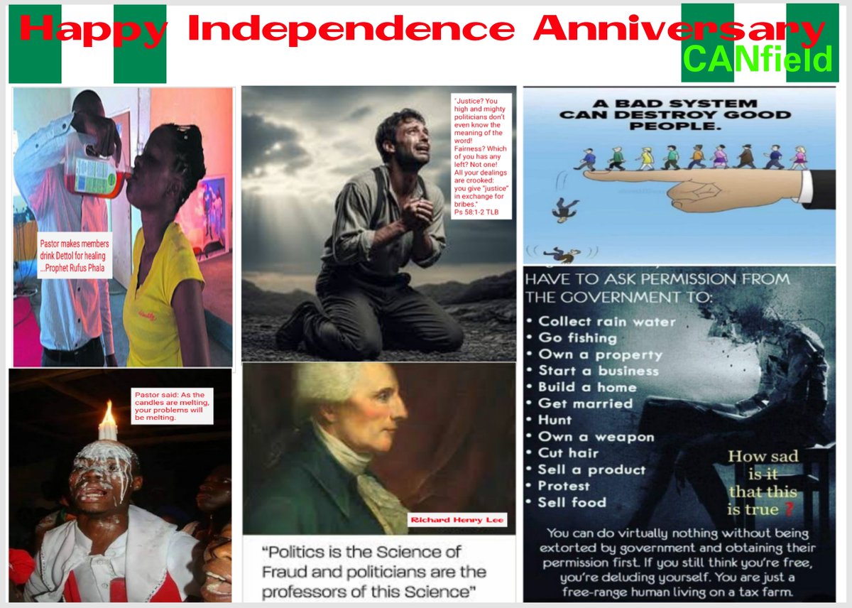 CANwomege's tweet photo. Happy Independence Anniversary. It shall be well🙏. https://t.co/84ZkgrYLZA