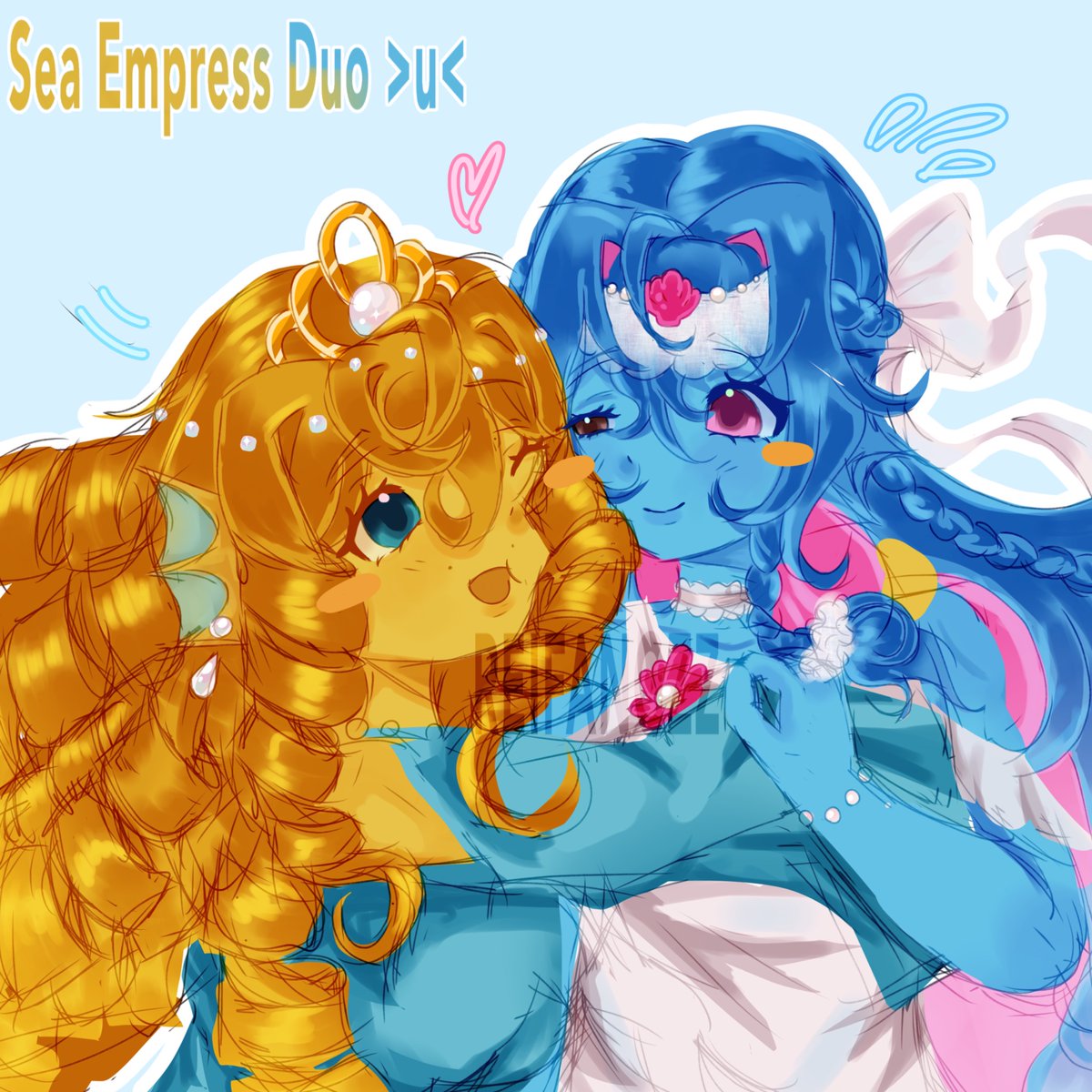 ReiFangzz's tweet photo. Hello my name is Reifangzz and this is my niche little duo please be kind to them #seaempressduo #princezam #dol9hin https://t.co/CdulZJkQdQ