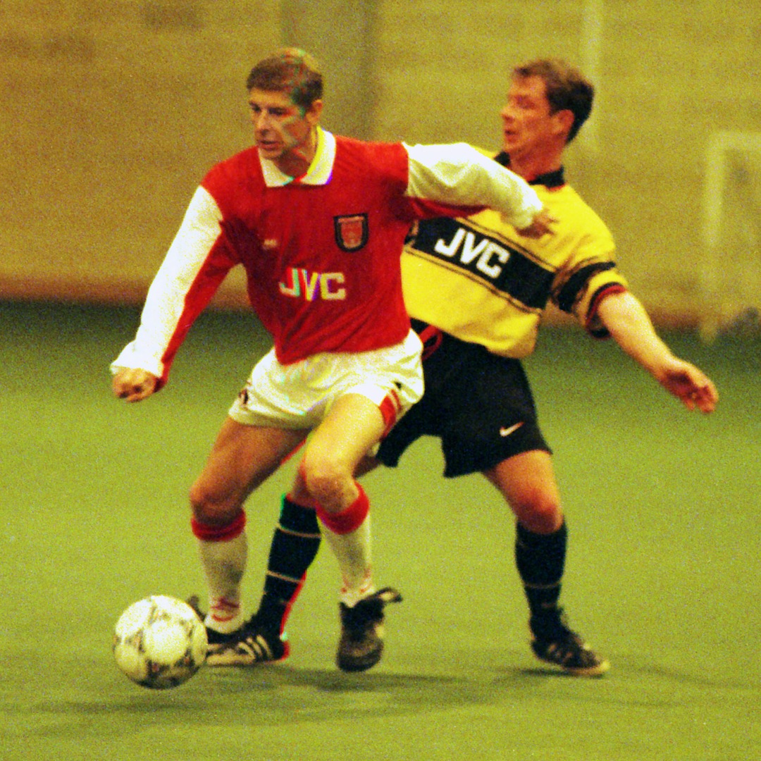 Arsenal's tweet photo. 🏆 Invincible memories
🤩 Highbury heroics
😆 Staff football

Our writers decide their favourite Wenger moment 👇