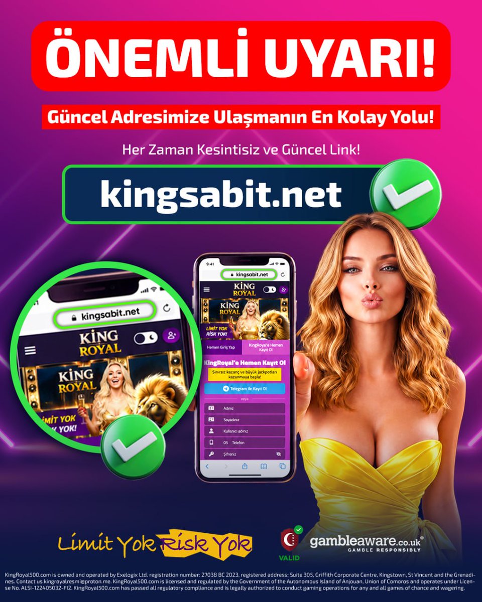 KRoyal_TR's tweet photo. #KingRoyal güncel adresine kolayca ulaş!

🌐 https://t.co/Cod6eFvfeT üzerinden güncel bağlantıya eriş.
⭐ Favorilerine ekle, adres aramakla uğraşma!

🔗 https://t.co/Cod6eFvfeT
Güncel link profilde!
Onur Sermik Melis Sezen Arınsın Semih Varol Melisa Şenolsun https://t.co/dopRhFRE1P