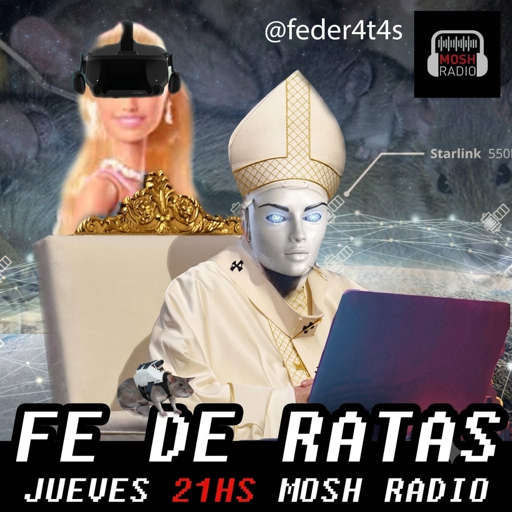 FedeR4t4s's tweet photo. Jueves 1/10 21Hs. Fe de Ratas 
 @feder4t4s
 por Mosh Radio 
 https://t.co/euRqo4oUx0
https://t.co/LGh3370rTf https://t.co/tGmJsg71sO