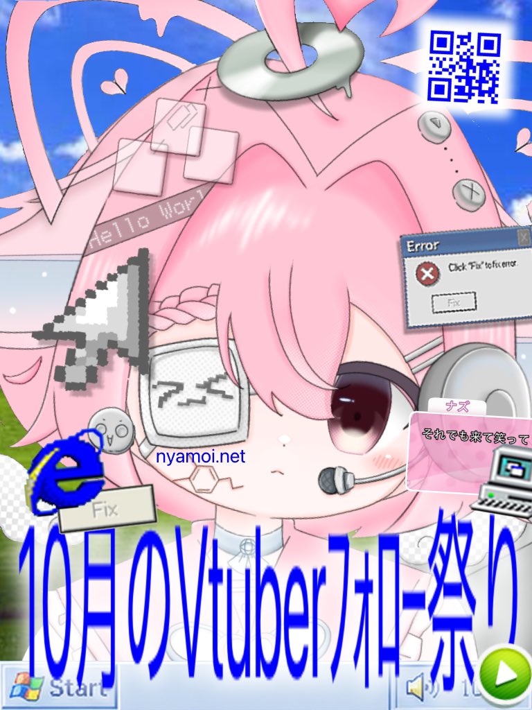 nyamoi_7z's tweet photo. #10月のVtuberフォロー祭り
#10月のVtuber交流感謝祭

.˚⊹⁺‧┈┈┈┈┈┈┈┈┈┈┈‧⁺ ⊹˚.

  『きみがいるからここにいるよ』

.˚⊹⁺‧┈┈┈┈┈┈┈┈┈┈┈‧⁺ ⊹˚.

✦ ｲﾝﾀｰﾈｯﾄ・萌え萌え少女🌐🎀
✦ 動画勢(おさんぽ・企画)
✦ オリジナルhp持ち(・ω・) https://t.co/iMu6s59m6P