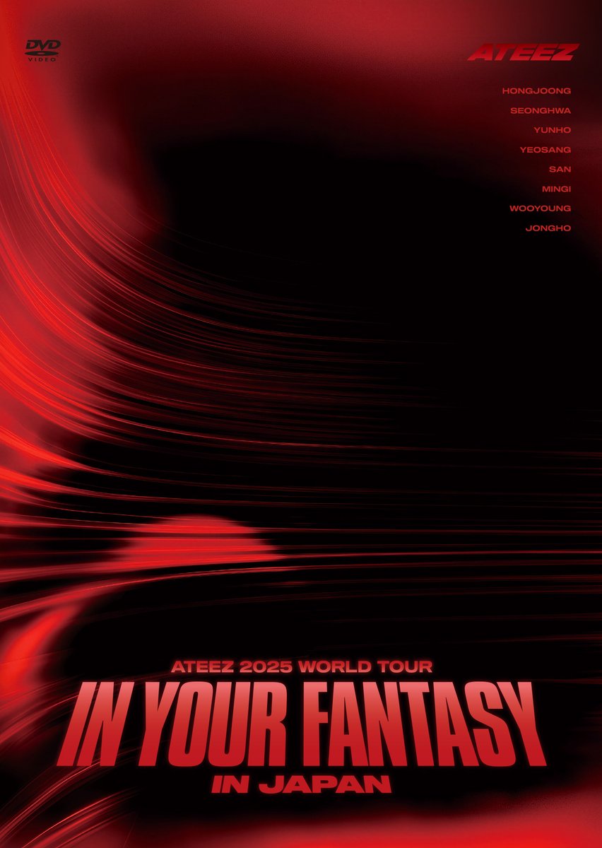 ATEEZofficialjp's tweet photo. [📢]  ATEEZ 2025 WORLD TOUR [IN YOUR FANTASY] IN JAPAN  2026年12月2日(水) リリース決定！

💿予約販売
📅 2026年10月2日(金) 10:00〜
🔗 https://t.co/vL3GBQ5yDs 

#ATEEZ #에이티즈 #エイティーズ #In_Your_Fantasy https://t.co/y4wPeUxZif