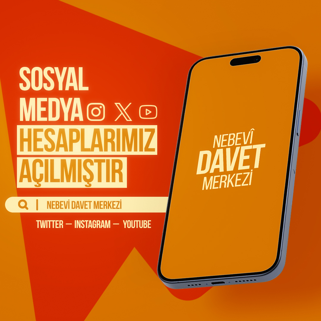 NebeviDavetMer's tweet photo. Sosyal Medya Hesaplarımız Açılmıştır... https://t.co/7781zaKxPg