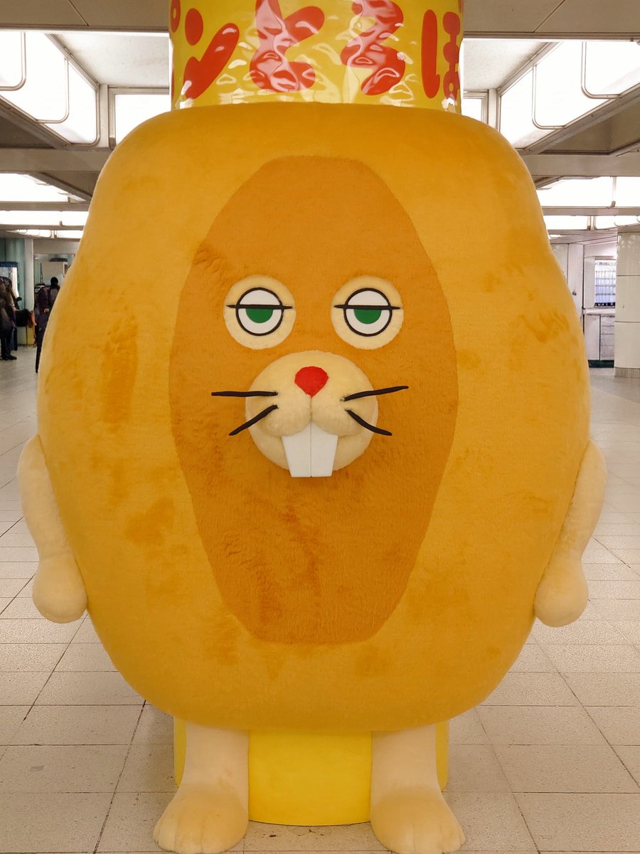 tenpurap4's tweet photo. アニメスタートを記念して池袋にパンどろぼう🍞背中もふもふしてきた　ちょっとすました感じのにせぱんどろぼうがなんともかわいい💗
#パンどろぼう
#にせぱんどろぼう https://t.co/jIHRKT9H0e