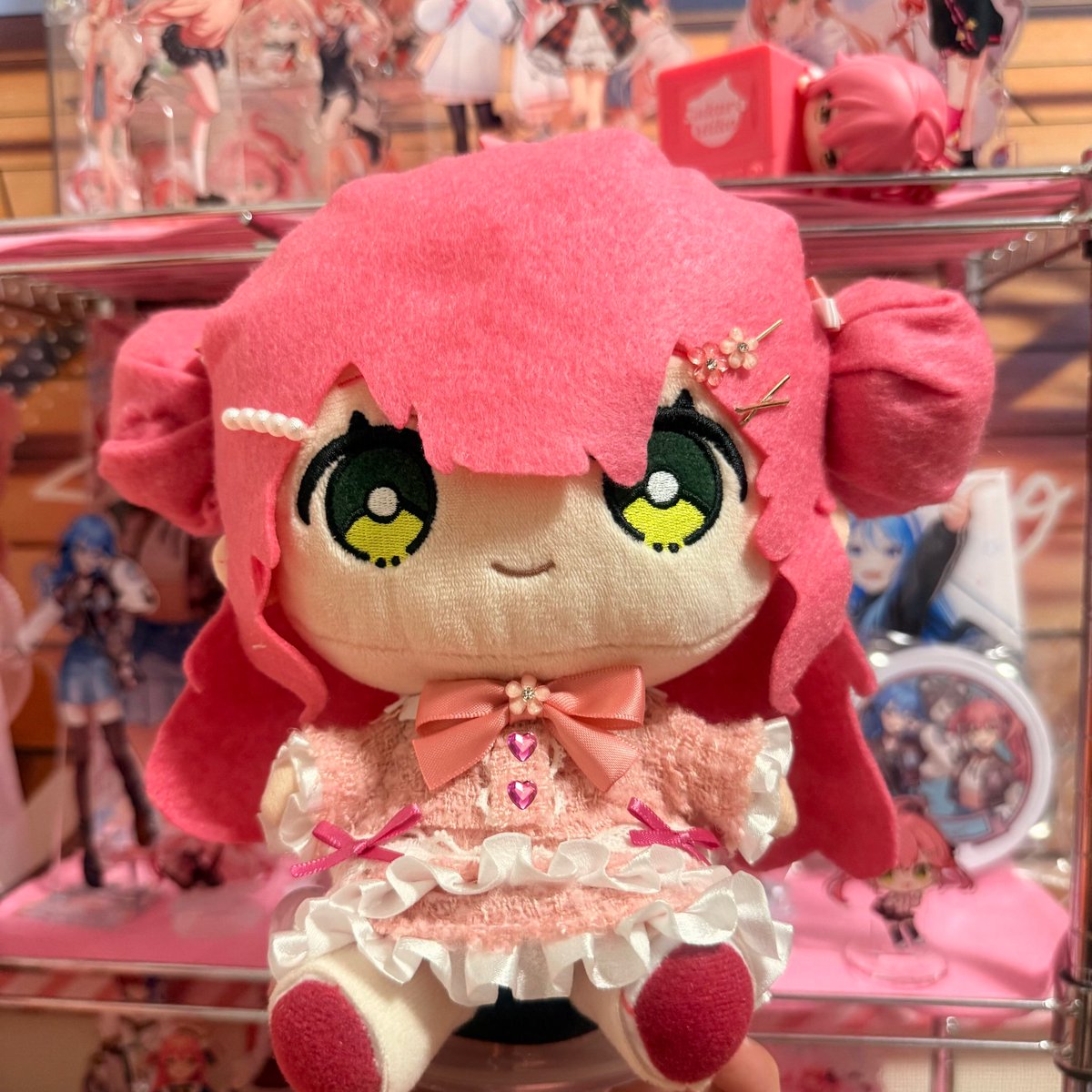 ma_menti's tweet photo. えりーとえいぞーぱーく量産型みこち出来たーヽ(*'▽'*)ﾉ
(といいつつ、ボタンのハート部分はスタンプなので後日いいパーツ見つけてつけます🙇)
みこちのえりーとえいぞーぱーく持ってくぞー♡
みこち大好き♡
#みこちみてくれ  
#みこぬい写真 https://t.co/0P4qmp520E