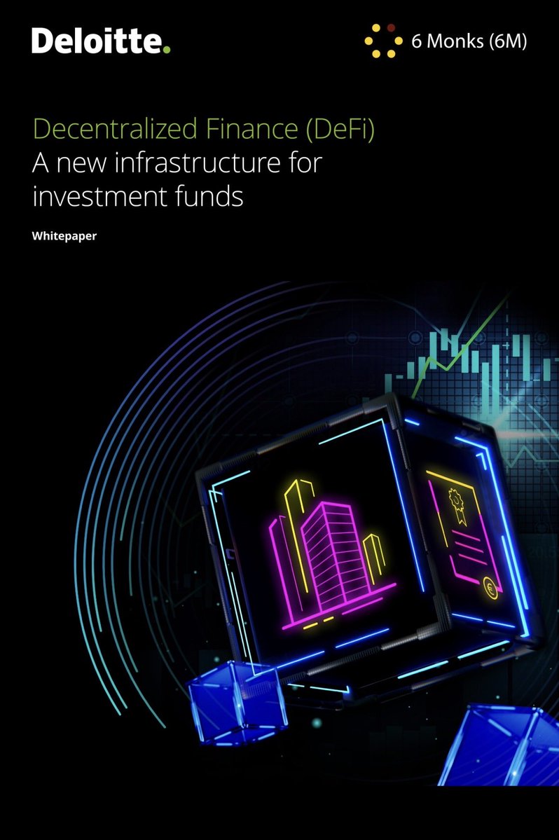 nafisalam's tweet photo. #DeFi-A new infrastructure for #investment #funds-@Deloitte @6Monks
#Decentralized #Trading #smartcontract #Stablecoin #Ethereum #Fintech #Finserv #Banking #Transpatency #Tradfi #Regulation #Regtech
@Damien_CABADI @bamitav @mikeflache @Corix_JC @jasuja
https://t.co/amuvUX1TOt https://t.co/9061ARy99d