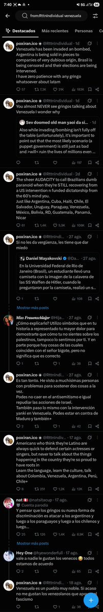 v1bezsweat_'s tweet photo. solo 1 mes mencionando a venezuela pero cuando secuestraban y m4t4b4n gente a diestra y siniestra ahi si no estaban preocupados https://t.co/rk3v3PLJNJ