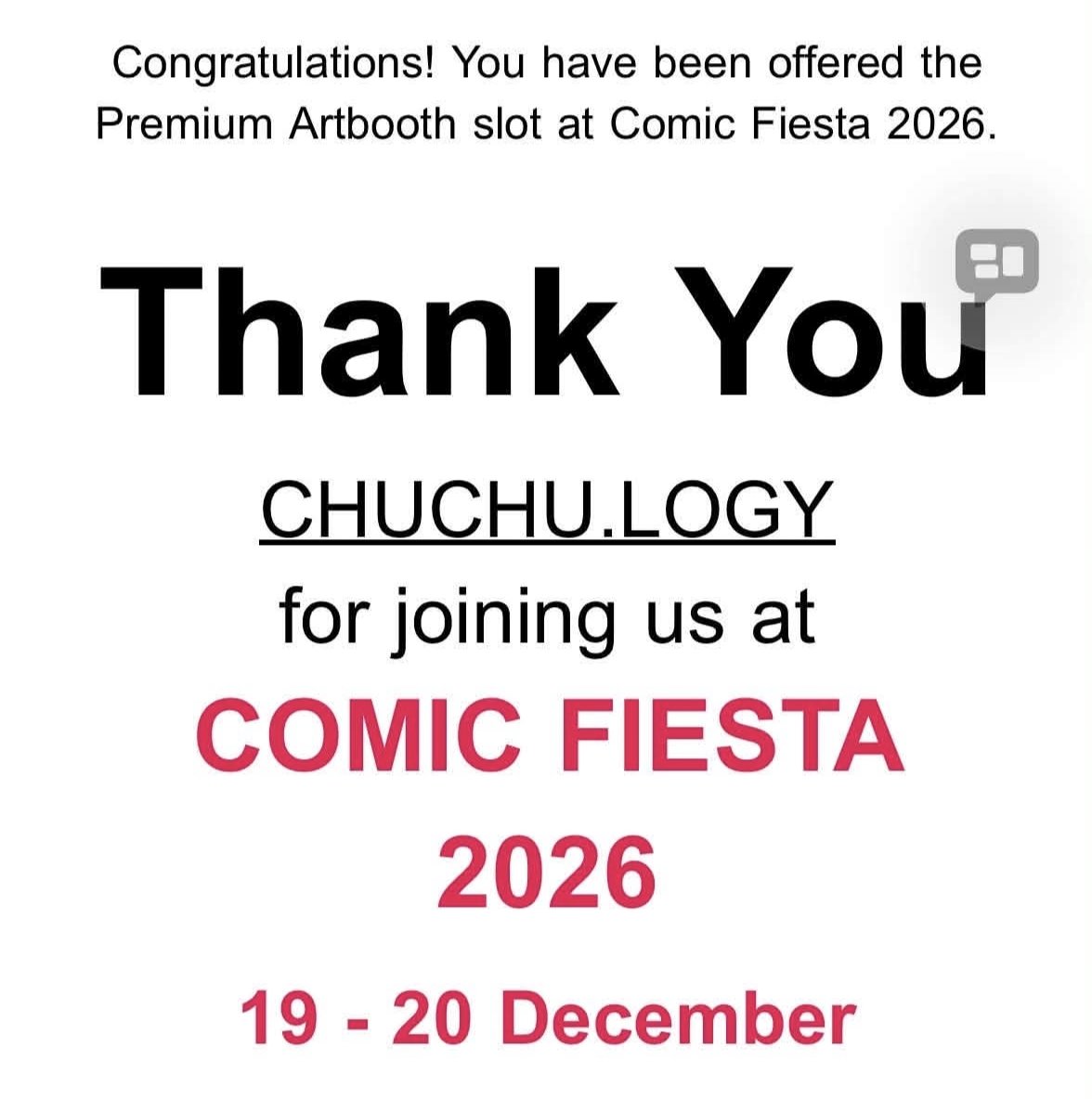 xoruxiaa's tweet photo. AHH! will be going to #comicfiesta in December! ๐ฅณ๐ฅบ my first time.. I can't wait...! ๐
Will be boothing with @_chkcn @Lycorizzz_ @_methpr @pikusapi ! ๐ see you thereee!!!! https://t.co/RYMKFUngQR