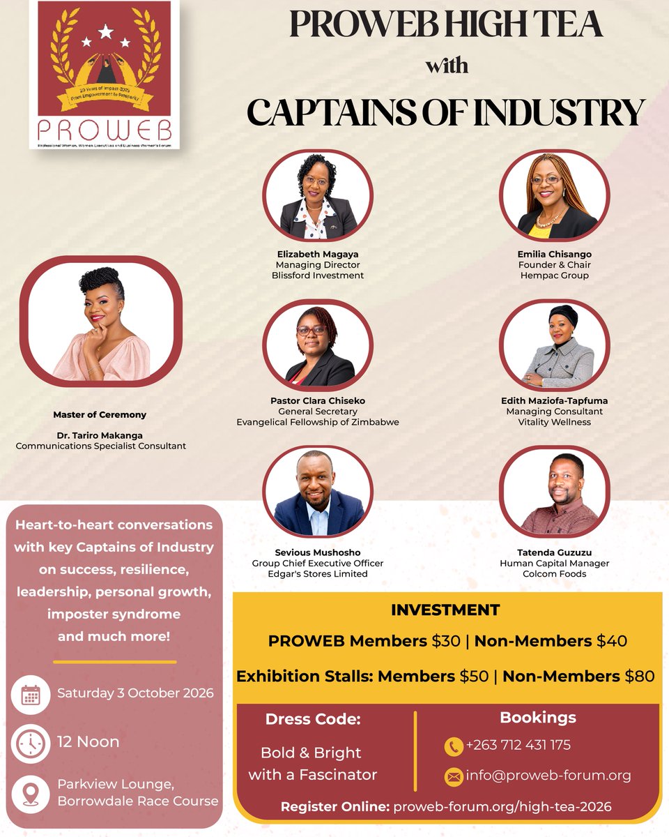 PROWEB2005's tweet photo. 2 DAYS TO GO! The excitement is building.

Heart-to-Heart Conversations with Captains of Industry — real stories behind success, the lessons, challenges, sacrifices and choices that shape the journey.

🔥 Few seats remaining! Book now: 071 243 1175 https://t.co/PVLGi0wAQD