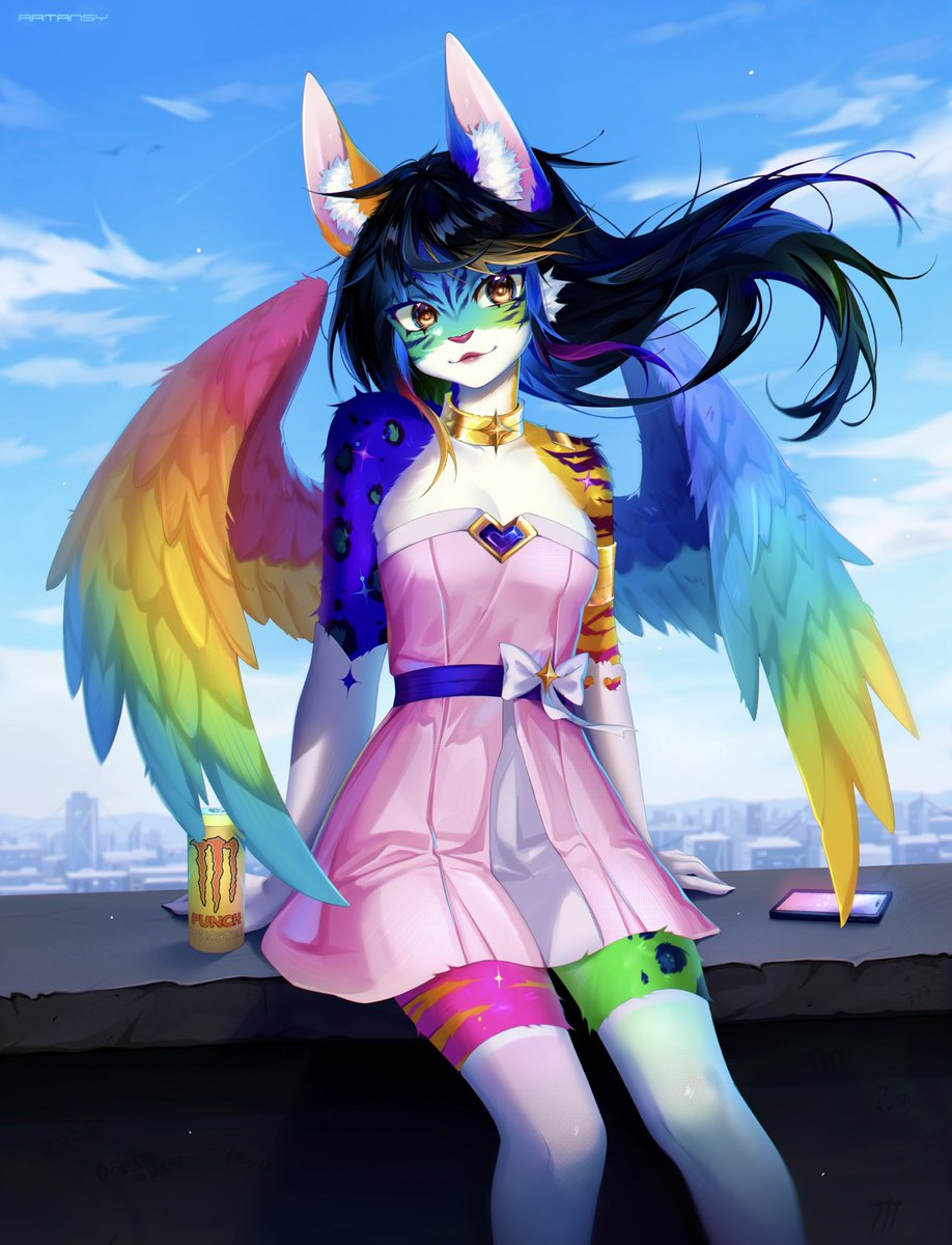artansy_art's tweet photo. My submission for https://t.co/dH6upr94kR! 🐰✨ #JoinCommsGG https://t.co/zNrczvb7rE
