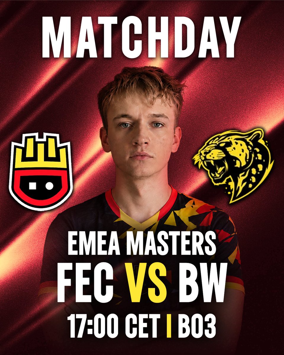 FritesEC's tweet photo. LE MATCH LE PLUS IMPORTANT DE L’HISTOIRE DU CLUB 🍟

EN CAS DE VICTOIRE, ON SE QUALIFIE POUR LES PLAYOFFS DES EMEA MASTERS 🇪🇺

RDV À 17H FACE AUX CHAMPIONS DE TCL 🇹🇷 https://t.co/UNphZHECLh