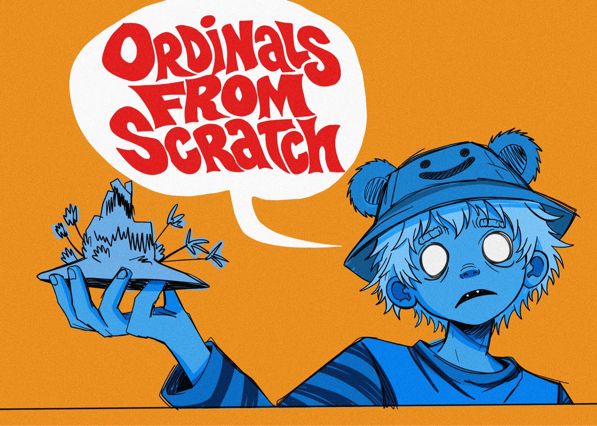 ordfellaz's tweet photo. ORDINALS
FROM
SCRATCH https://t.co/Q8tPy5aixT