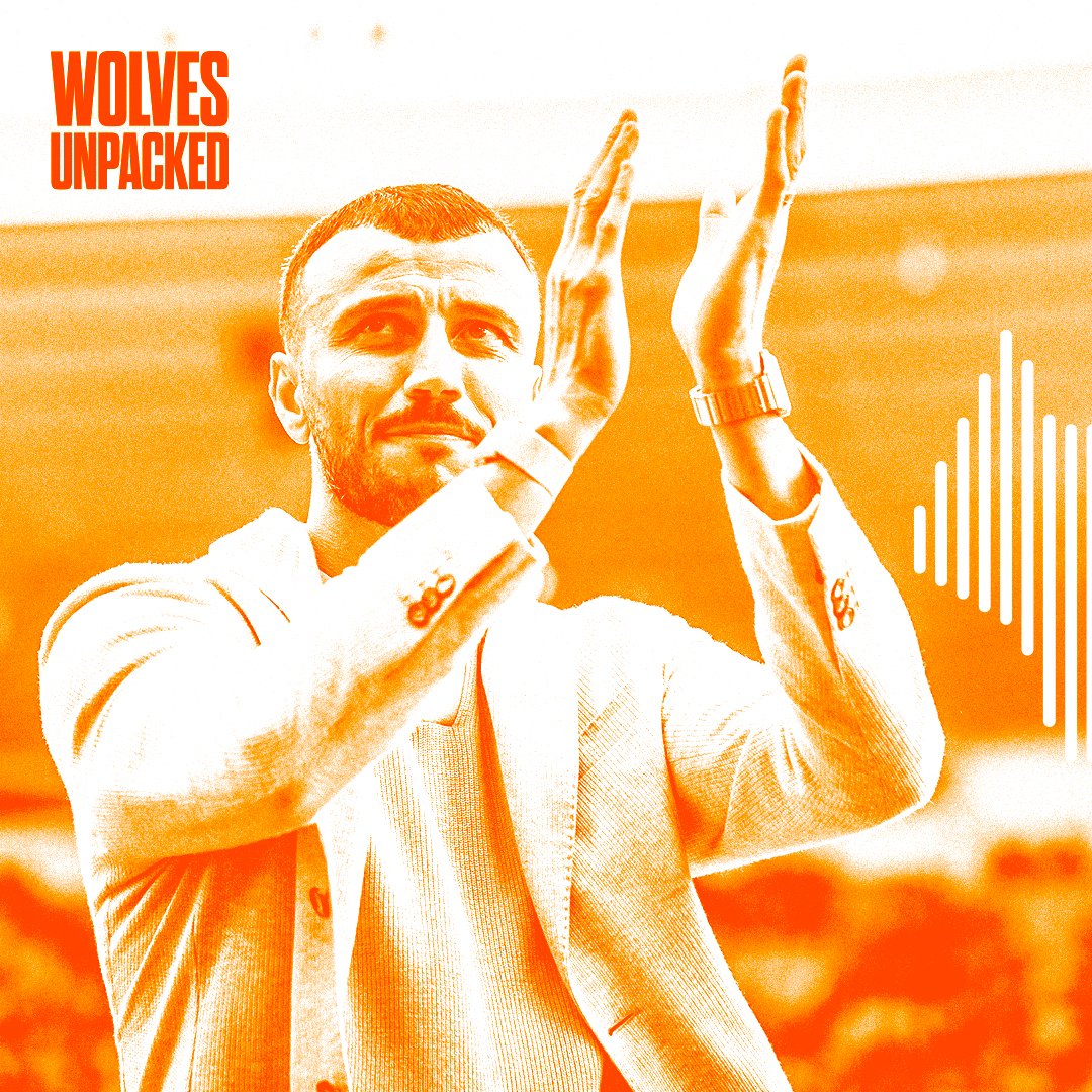 Wolves's tweet photo. Romain Saiss joins the Wolves Unpacked podcast to talk watching the derby from the stands, his future plans and more.

Listen now 🎧 https://t.co/iS15r92UTY https://t.co/WivA1EV3ms