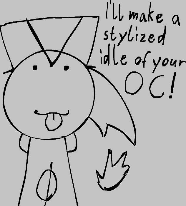 DslashJ's tweet photo. Im bored and wanna draw more
Send me your OC's and ill draw a stylized idle of them and animate it!
be sure to repost bleeh https://t.co/dwdiry7xfB