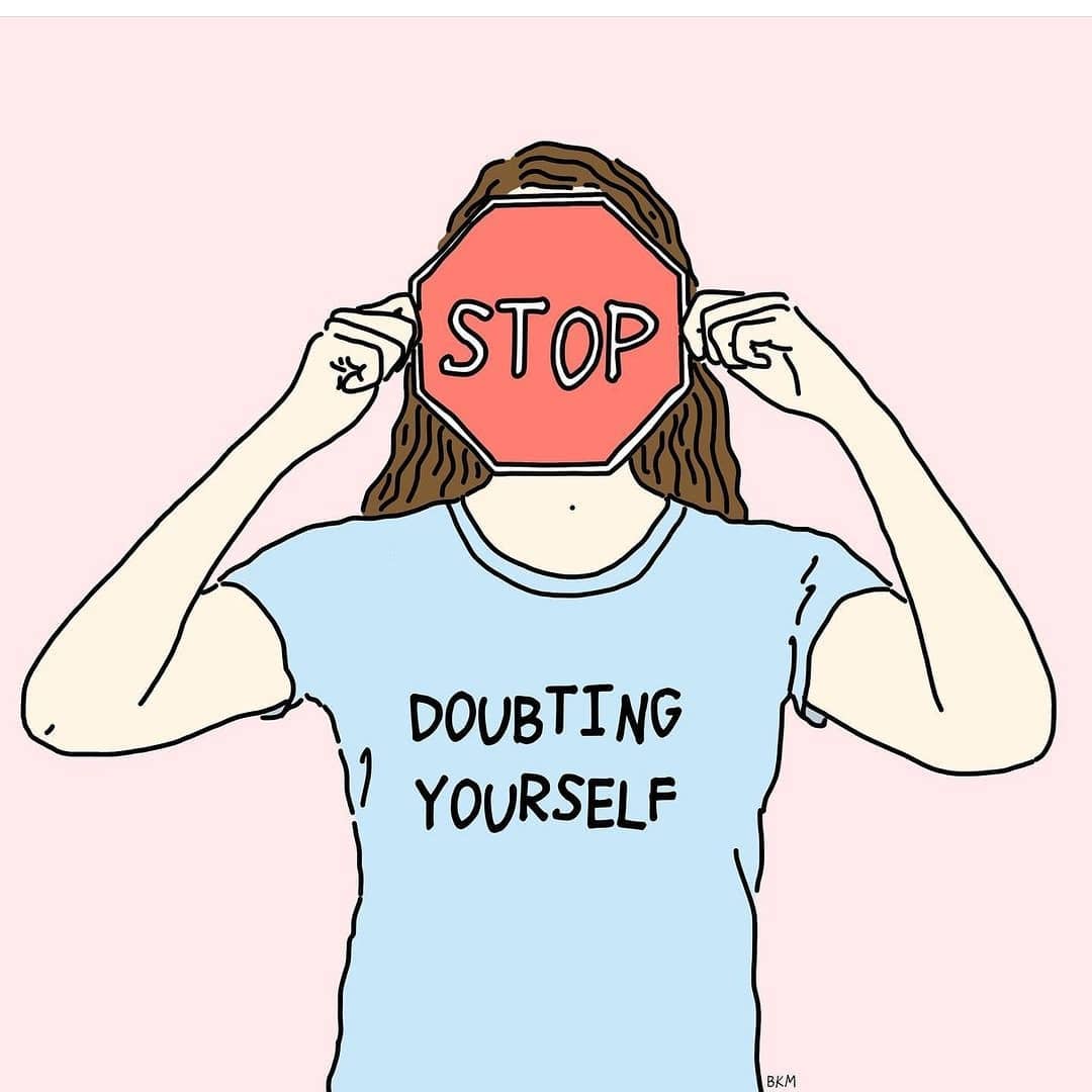Audra23's tweet photo. STOP DOUBTING YOURSELF https://t.co/P7eGilkXoE