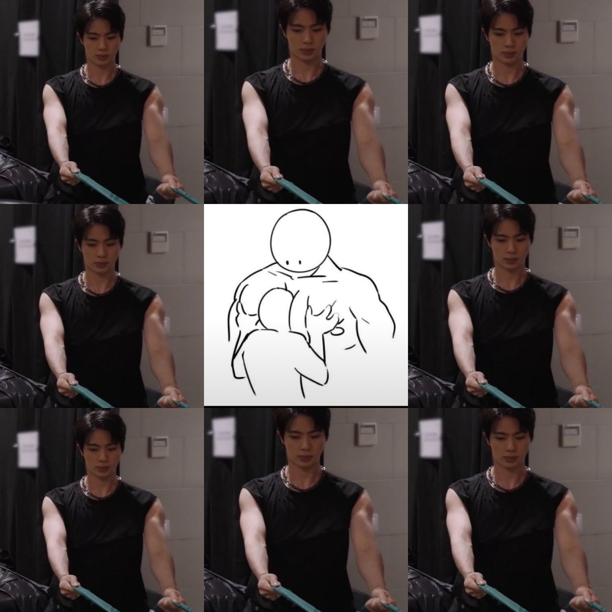 ninijin92's tweet photo. THAT BIG BUFF MAN I'M UNWELL. https://t.co/bYUP2k76ef