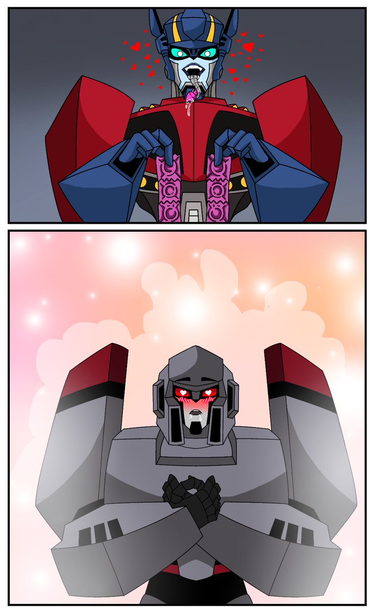 Hanma77790's tweet photo. #transformers #Optimus #Megatron #megop #opmeg #tfa #valveplug 💋🤤 https://t.co/YFyJfbOqov