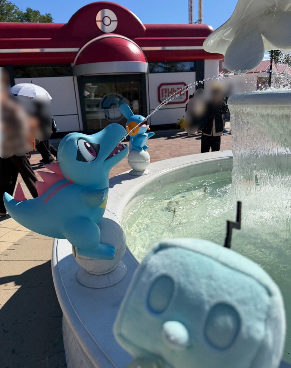 Aqours6281's tweet photo. ポケパーク楽しかったー！
写真には載ってないけど、ランダムのグリーティングがカイリューだったのも、好きなポケモン多めで嬉しかった✨
また行きたい！ https://t.co/sSsy7jXyCT