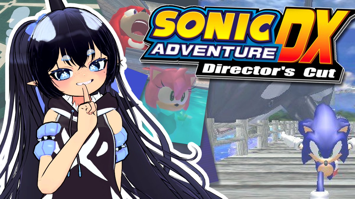 ShachikoKaihou's tweet photo. ㅤㅤㅤㅤㅤㅤ🦔Sonic Adventure DX🦔
ㅤㅤㅤㅤㅤㅤㅤ   9AM CST/2 hours

I'M CLICKBAITING YOU I'M CLICKBAITING YOU I'M CLICKBAITING YOU 😭💢😭💢 GET CLICKBAITED

(we're playing sonic adventure .. knuckle and gamma..) https://t.co/Tw4JwTz4MR