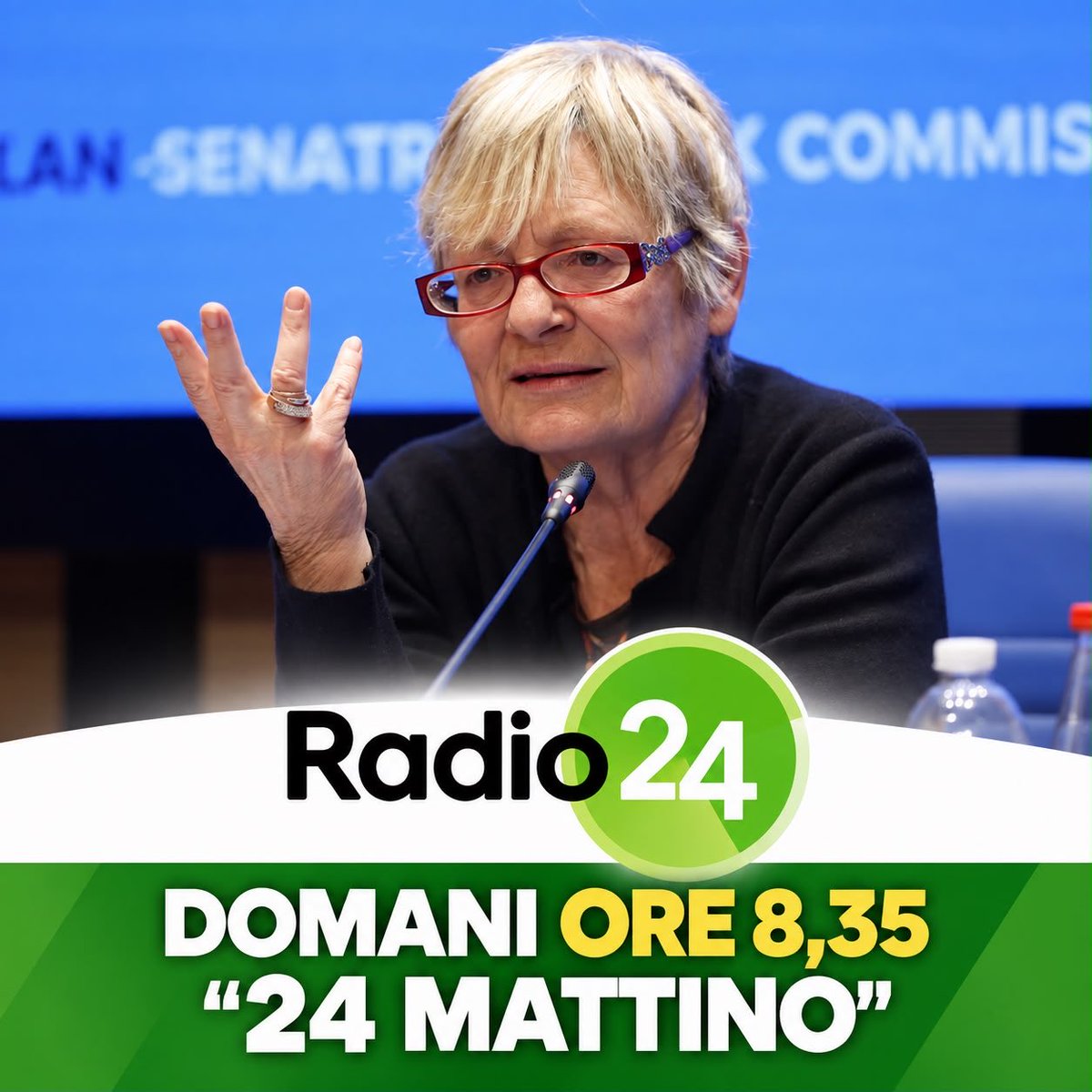 FurlanAnnamaria's tweet photo. Domani mattina parteciperò alla trasmissione "24 mattino" di @Radio24_news  per parlare di sicurezza sul lavoro.
Un'emergenza nazionale che dovrebbe essere al primo posto dell'agenda politica italiana. https://t.co/ByXyHocGlM
