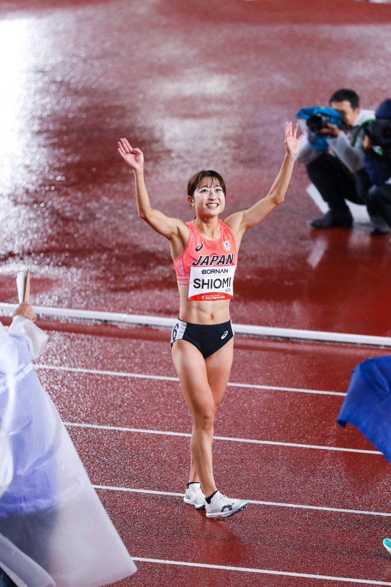 Ayano_Shiomi's tweet photo. 愛知・名古屋アジア大会
予選 2'02"81
決勝 2'05"76 5th
3大会連続5位という結果に終わりましたが、これもまた一つの経験として受け止め、次に繋げていきたいと思います。
沢山の応援ありがとうございました🌙
#TEAMJAPAN #ともに一歩踏み出す勇気を #IPPO https://t.co/6px8YW1j38