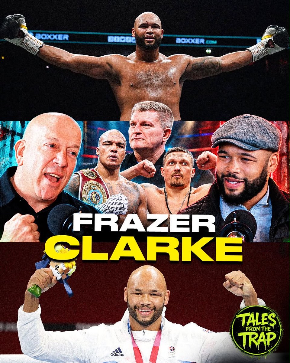 TerryStone's tweet photo. Tonight at 7pm only on the Tales From The Trap Podcast @TFTTfilm we sit down with the legend that is @BigFrazeBoxer his story is unmissable make sure you tune in now wherever you get your podcasts from 🥊🎬🎧👊
Watch here: https://t.co/EhHVpg7QkL https://t.co/w85soRQJBs