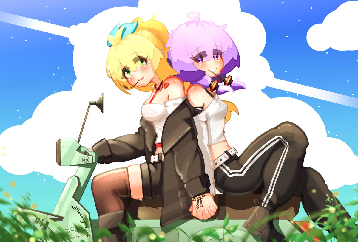 peupeukeu0511's tweet photo. 🛵🛵🛵

#結月ゆかり 
#弦巻マキ
#VOCALOID https://t.co/TKKxXjY7yL