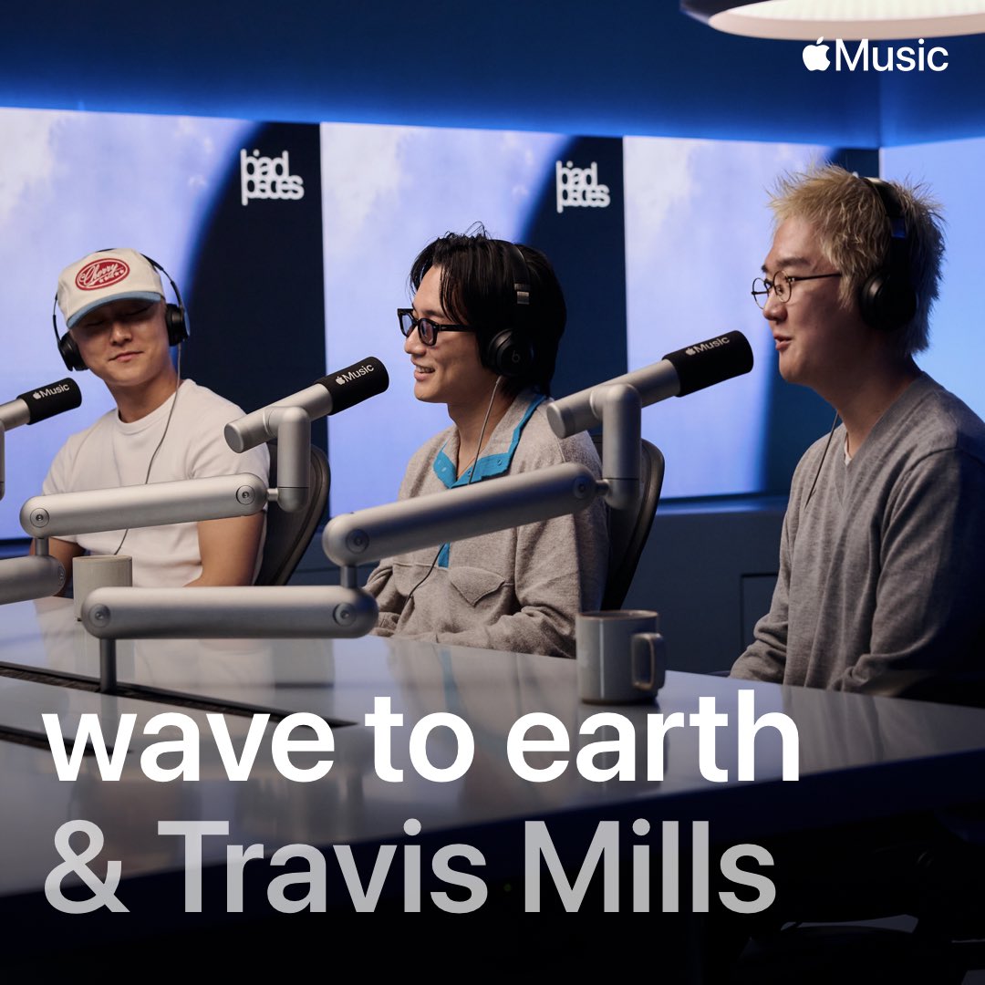 wave_to_earth's tweet photo. Listen to our conversation with @travismills now on @AppleMusic featuring special acoustic performances of our new music : https://t.co/Wol3VeYJcn @TravisMillsShow https://t.co/coK6j8uP0o