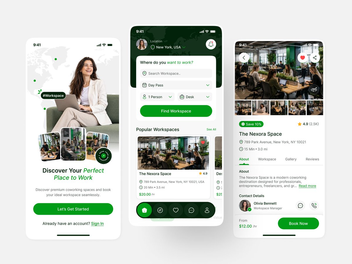insight_lancer's tweet photo. Coworking Space App UIUX Design | Figma
Behance : https://t.co/vmqt1QFYv1
Dribbble : https://t.co/aTJcLuOSZk
#coworkingspaceapp #uiuxdesign #figma #mobileappdesign #workspaceapp #appuidesign https://t.co/s16Ko5MFHG