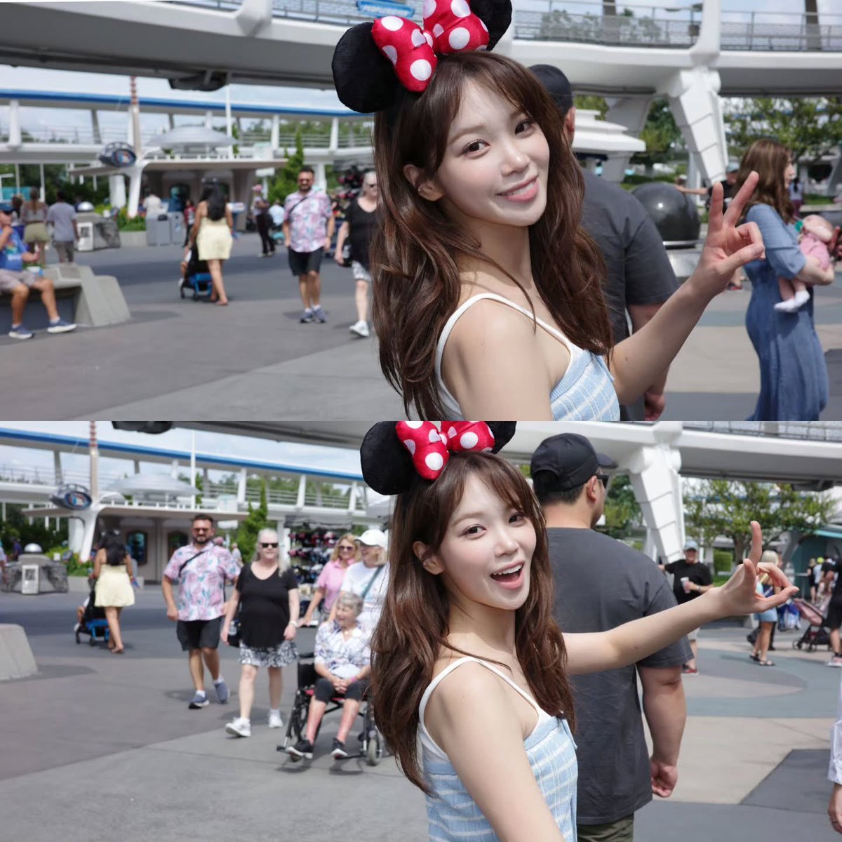 chaewonkinm's tweet photo. One fine mïckey-chae day 🐞 https://t.co/V5keowDicN