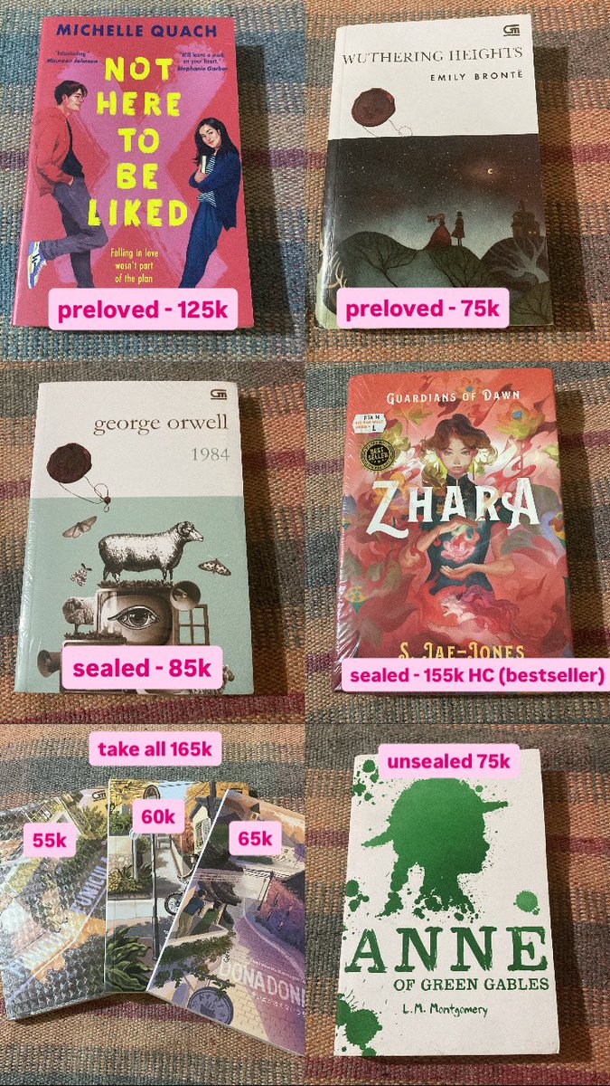 melcveyuh's tweet photo. wts buku english &amp; indonesia price &amp; details bisa dm or lihat langsung di instagram @/aksarakumara https://t.co/gYrK94Q9OR